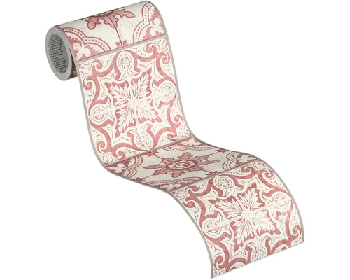 Tapetenrolle mit Fliesendekor