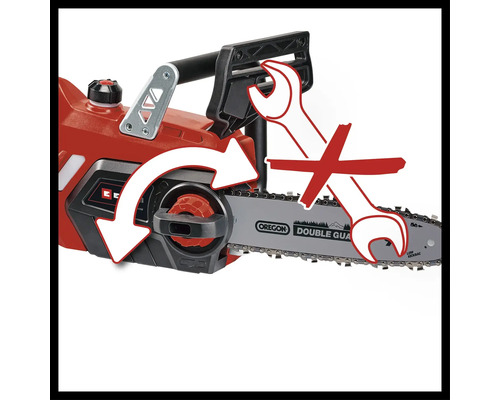 Einhell Power X-Change Tronçonneuse sans fil GE-PS 18/15 Li BL