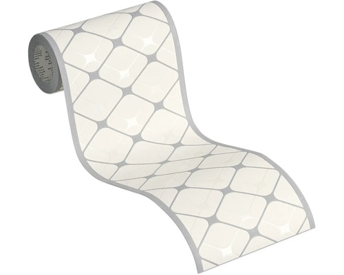 Rouleau de papier peint avec motif géométrique