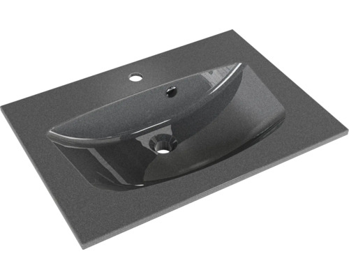 Plan de toilette avec lavabo intégré