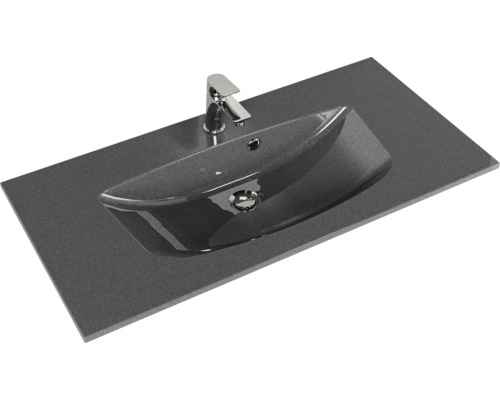 Meuble-lavabo avec lavabo et robinet