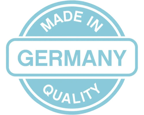 Label de qualité fabriqué en Allemagne