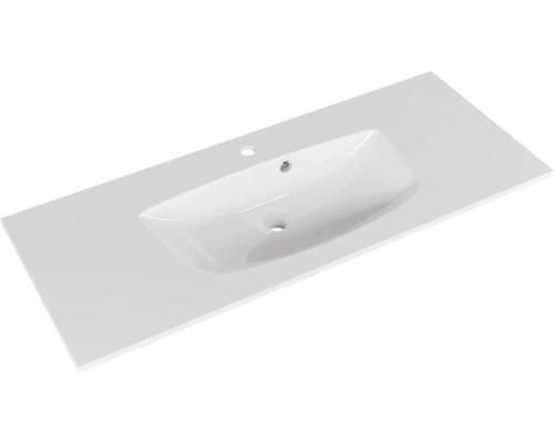 Plan de toilette avec lavabo intégré