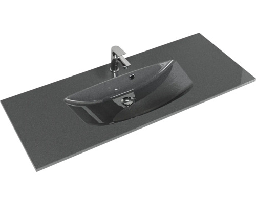 Combinaison de lavabo avec vasque à poser et robinetterie