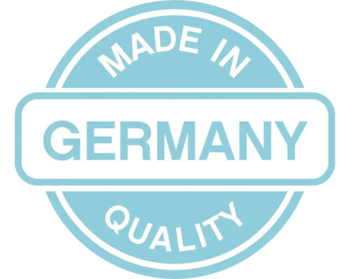 Hergestellt in Deutschland Qualitätssiegel