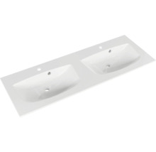 Doppelwaschtisch aus Sanitärkeramik