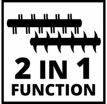 Symbole de fonction 2 en 1 pour outil de jardin