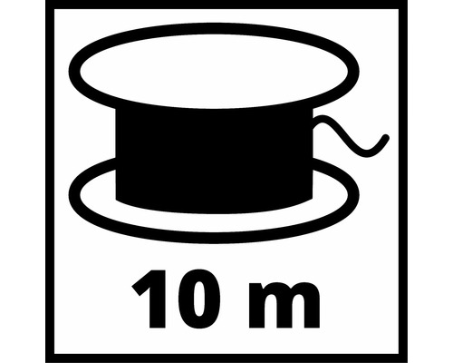 Symbol für 10 Meter Drahtrolle