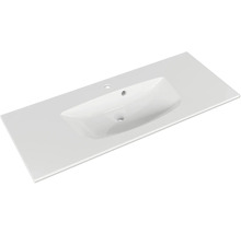 Badmöbelset 3-teilig Pelipal Sunline 300 BxHxT 117 x 200 x 48 cm Frontfarbe sangallo grau mit Waschtisch Mineralmarmor Griff chrom SET-164-100