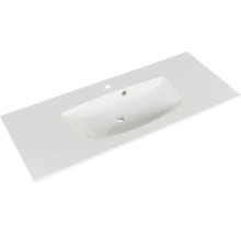 Badmöbelset 3-teilig Pelipal Sunline 300 BxHxT 117 x 200 x 48 cm Frontfarbe eiche mit Waschtisch Mineralmarmor Griff chrom SET-164-104