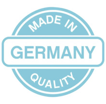 Hergestellt in Deutschland Qualitätssiegel