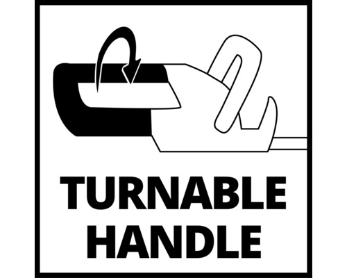 Symbole de poignée pivotante