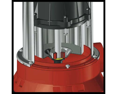 Vue intérieure d''une pompe submersible