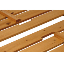 Holzrostdetailansicht für den Aussenbereich