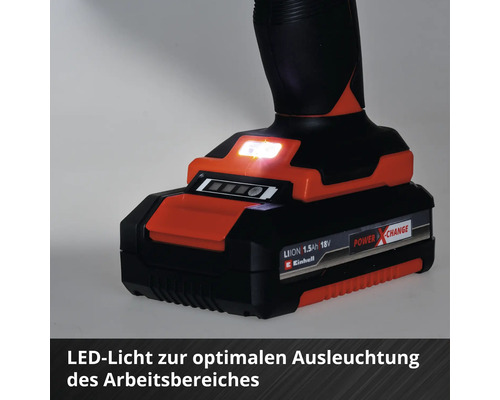 Visseuse sans fil Einhell avec lampe de travail LED