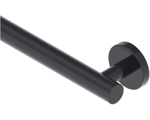 Porte-serviettes mural noir