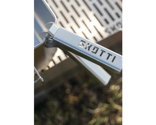Skotti Logo auf Grill