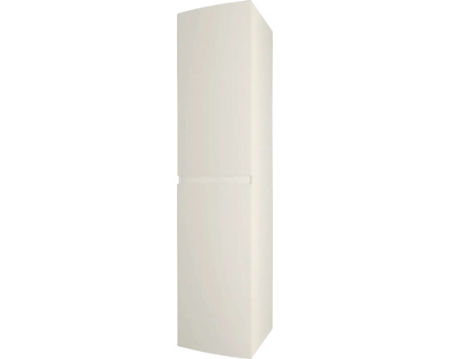 Armoire de salle de bains verticale à deux compartiments