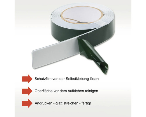 Rolle doppelseitiges Klebeband mit Schutzfolie