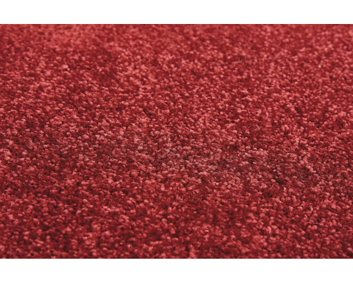 Gros plan d''un tapis rouge à poils courts.