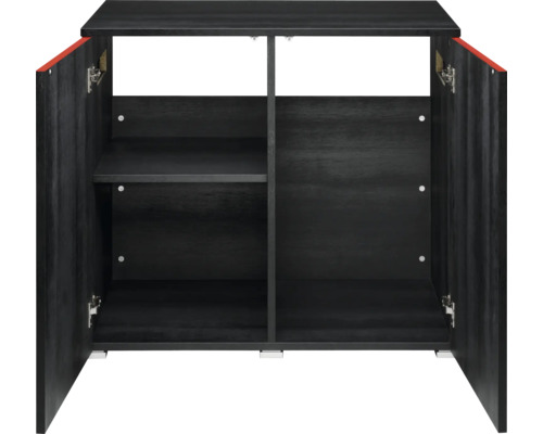 Offener Unterschrank mit Einlegeboden