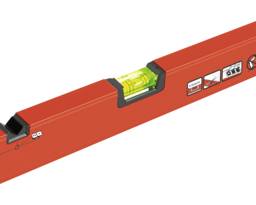 Niveau à bulle pour alignement horizontal et vertical