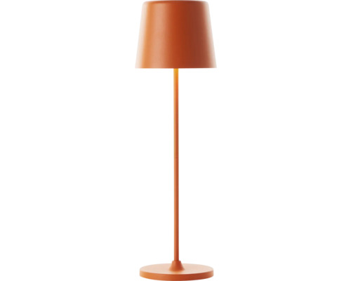 Lampadaire avec abat-jour et pied rond