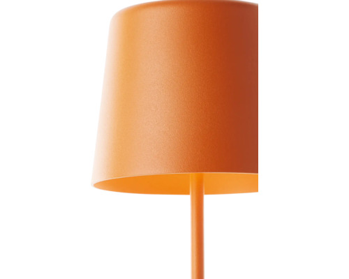 Lampe de table orange