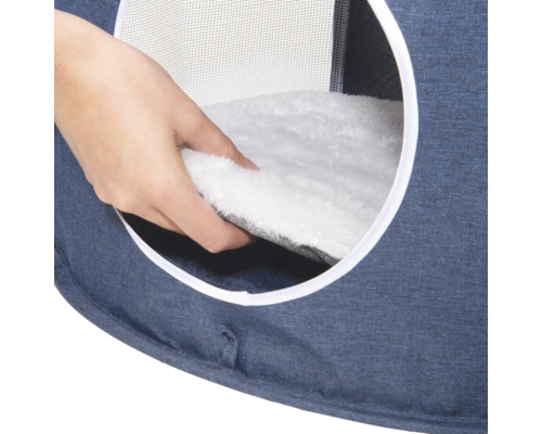 Katzenhöhle mit herausnehmbarem Kissen