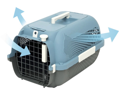 Boîte de transport pour animaux avec trous de ventilation