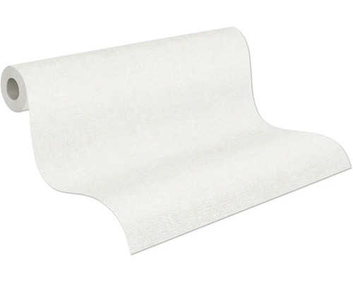 Rouleau de papier peint intissé blanc