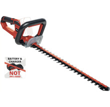 Taille-haie à batterie, batterie et chargeur non inclus