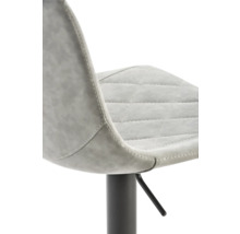 Chaise de bar Mayer Sitzmöbel myToby 43 x 50 x 85 cm acier gris 1275-14-544-thumb-1