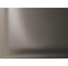 Tapis de protection de table gris avec couture
