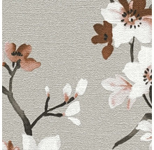Papier peint avec motif floral