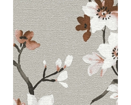 Papier peint avec motif floral