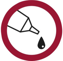 Symbol: Kein Augenkontakt
