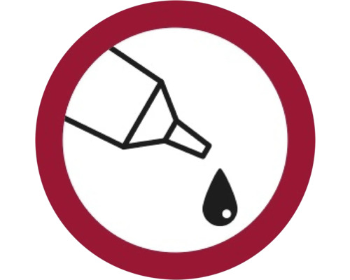 Symbol: Darf nicht in die Kanalisation gelangen