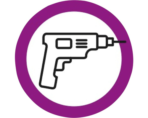 Symbole pour perceuse