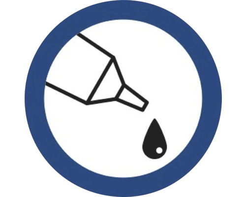 Symbol für tropffreie Dosierung