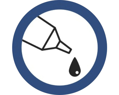 Symbol für tropffreie Anwendung