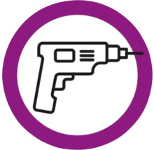Bohrmaschine Symbol