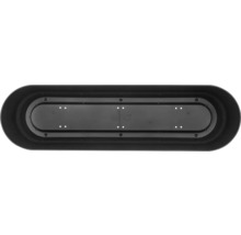 Jardinière rectangulaire en plastique