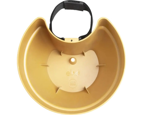 Eimerförmiger Balkonkastenuntersetzer aus Kunststoff mit Tragegurt