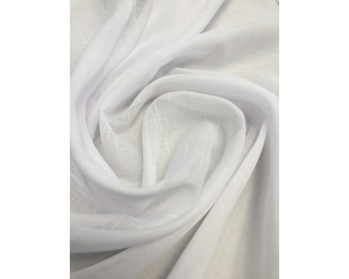 Tissu de rideau blanc