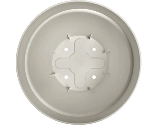 Soucoupe de fleurs en plastique, forme ronde