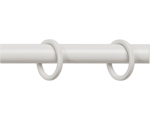 Tringle à rideaux avec anneaux de rideaux