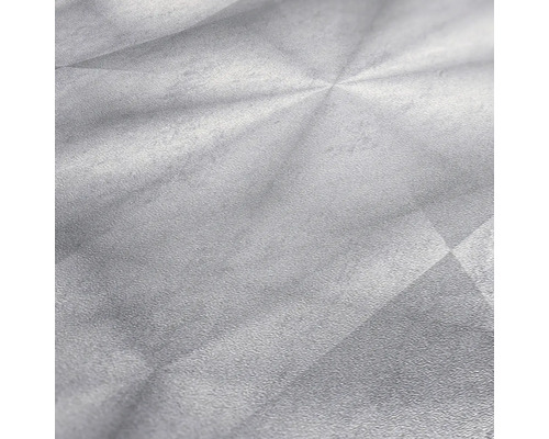 Gros plan d''un papier peint en vinyle gris avec un motif géométrique