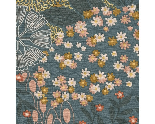 Blumentapete mit verschiedenen Blumenmustern