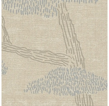 Papier peint intissé 38741-1 Nara arbres bonsaï beige bleu